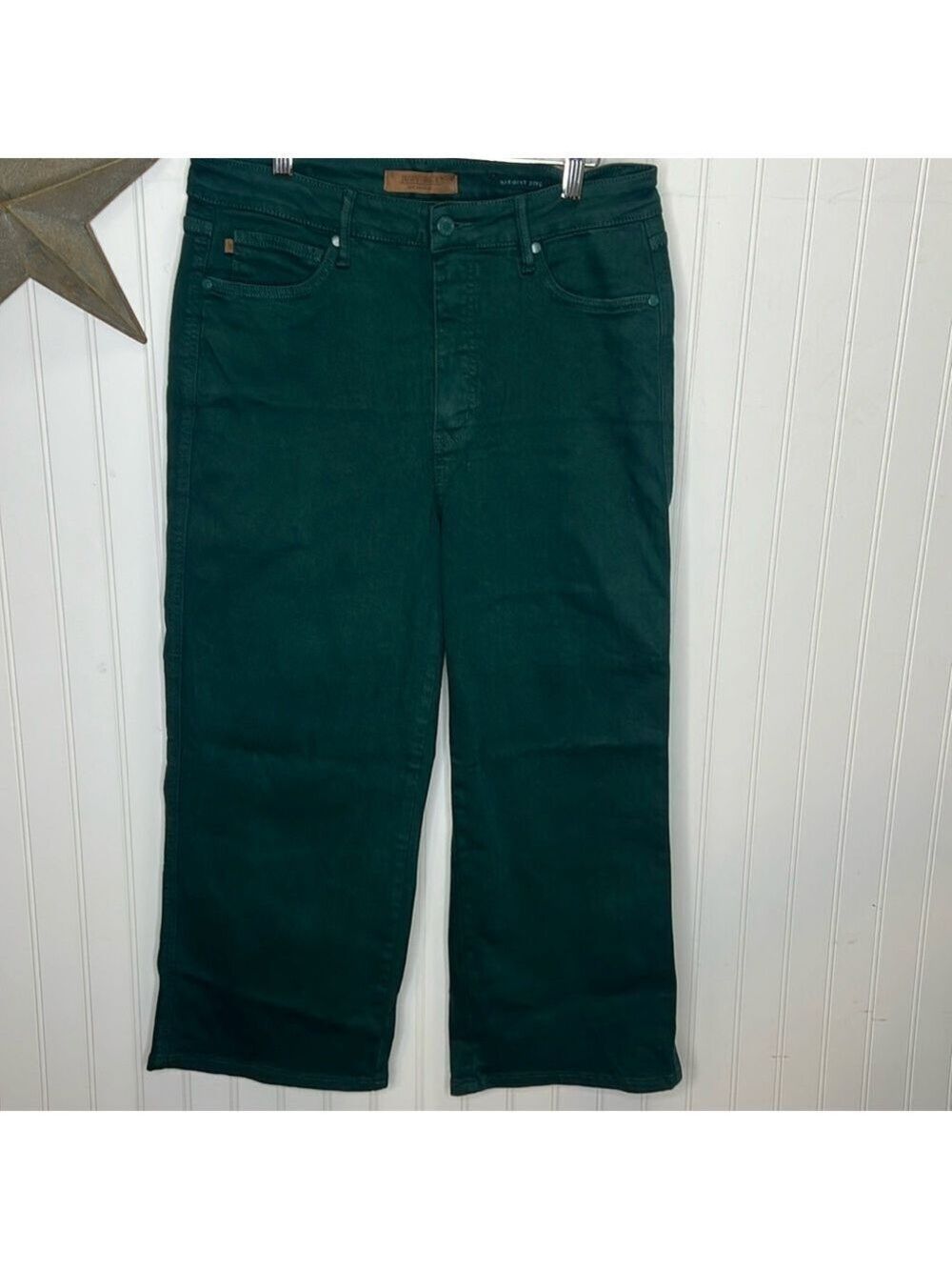 Judy Blue High Rise Teal Crop Size 13/31